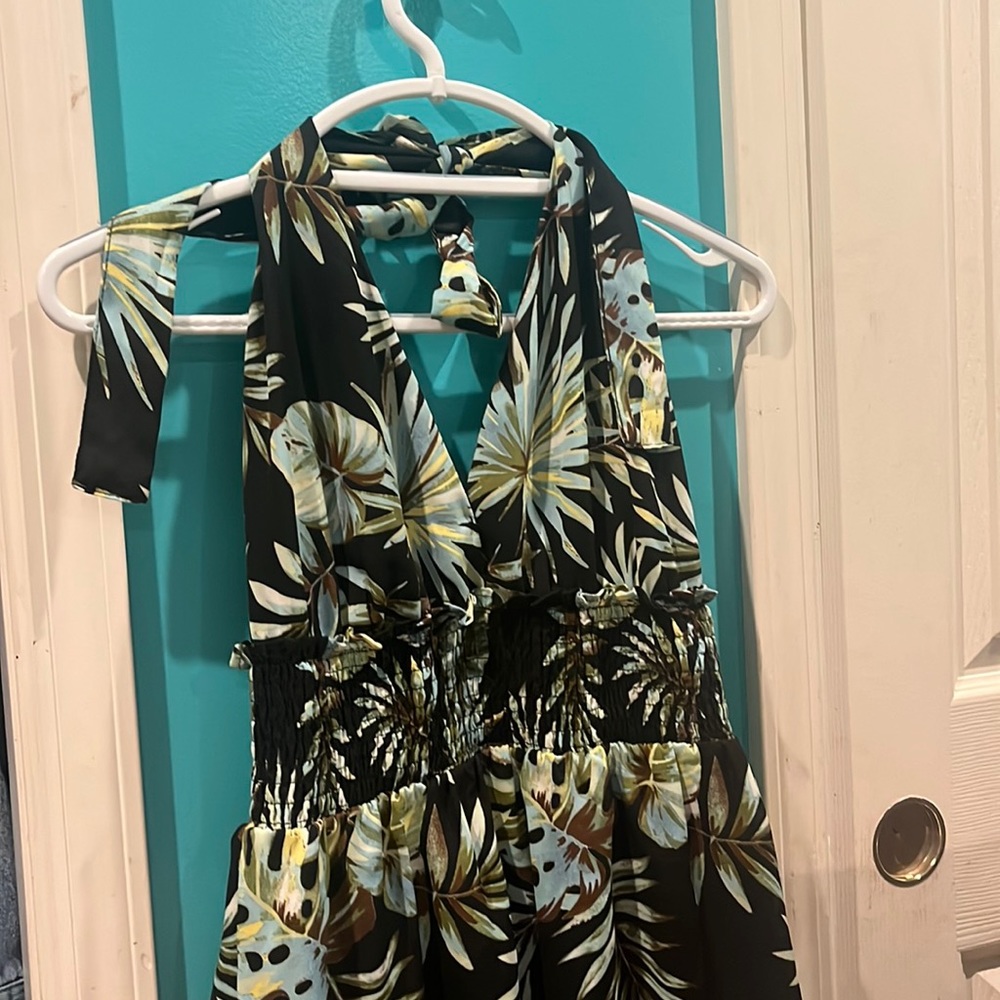 Green and black worn once